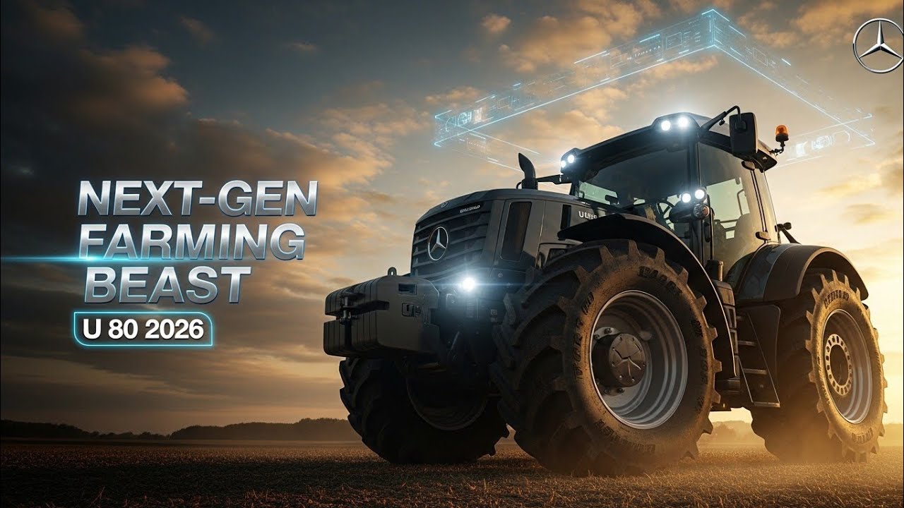Mercedes-Benz U 80 2026 Review – The Ultimate Premium Smart Farming Tractor with Next-Gen Technology