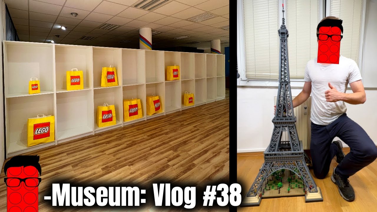 XXL LEGO Shop wird gebaut 😎 | Roadtrip zu Messen! | Eiffelturm Wahnsinn... | VLOG #38