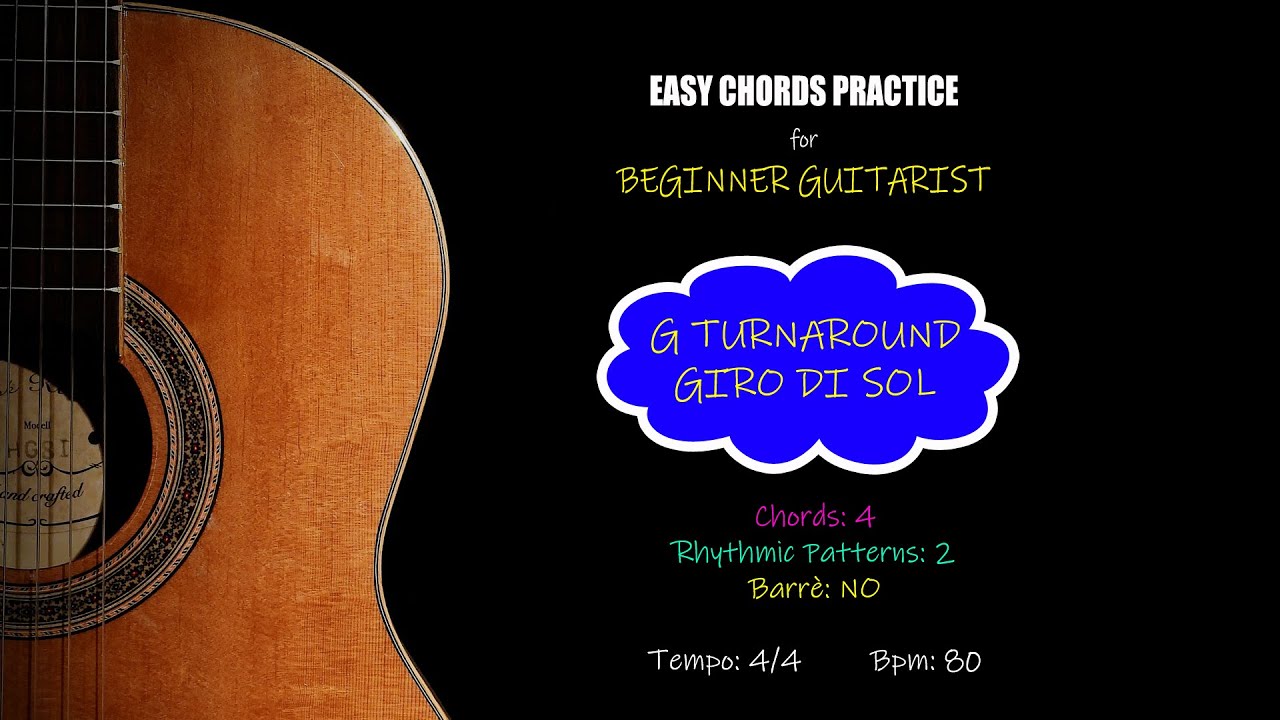 G turnaround - Giro armonico di SOL