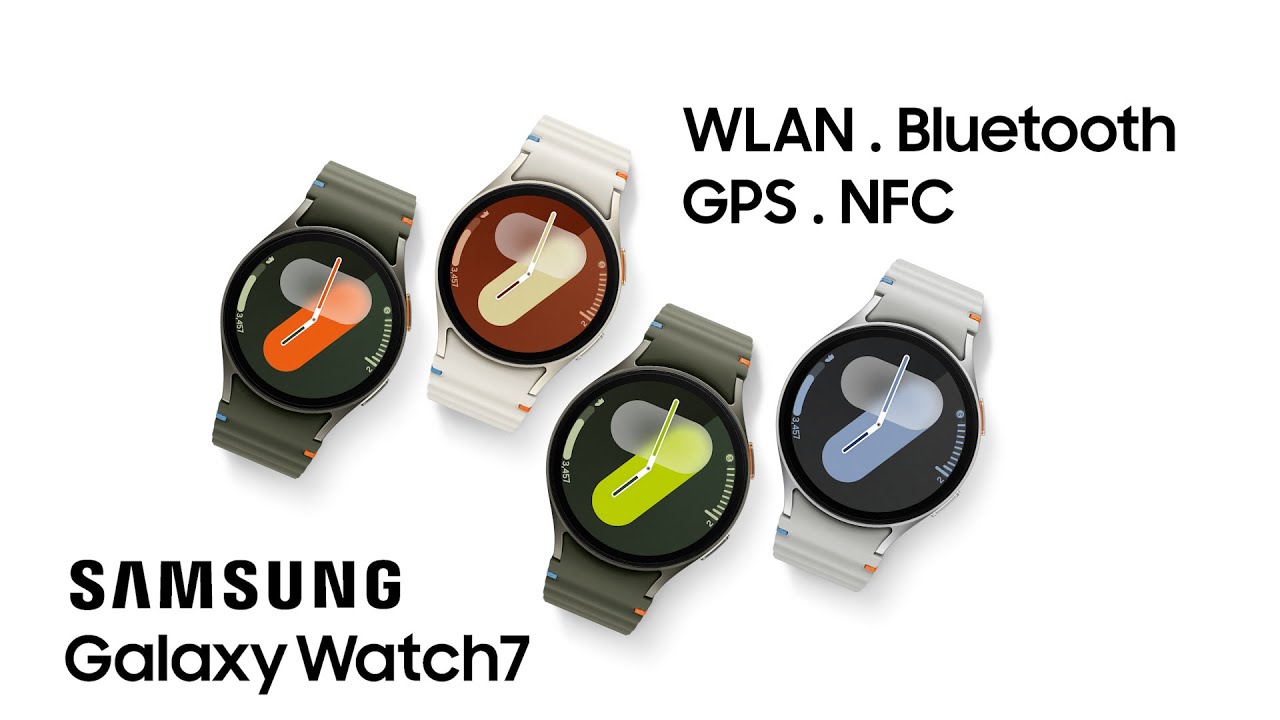 Samsung Galaxy Watch 7 - WLAN, Bluetooth, NFC & GPS