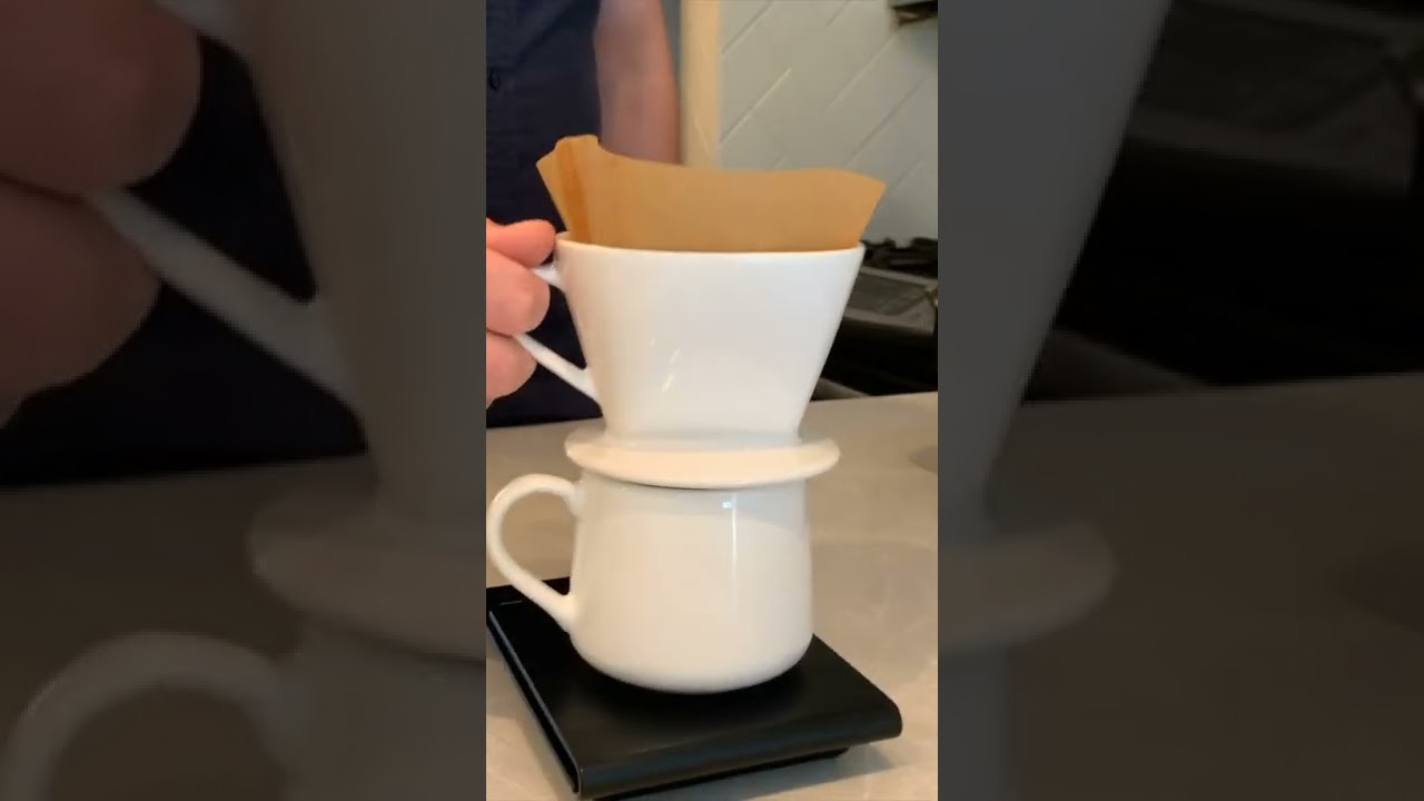 Pour Over coffee brewing method.
