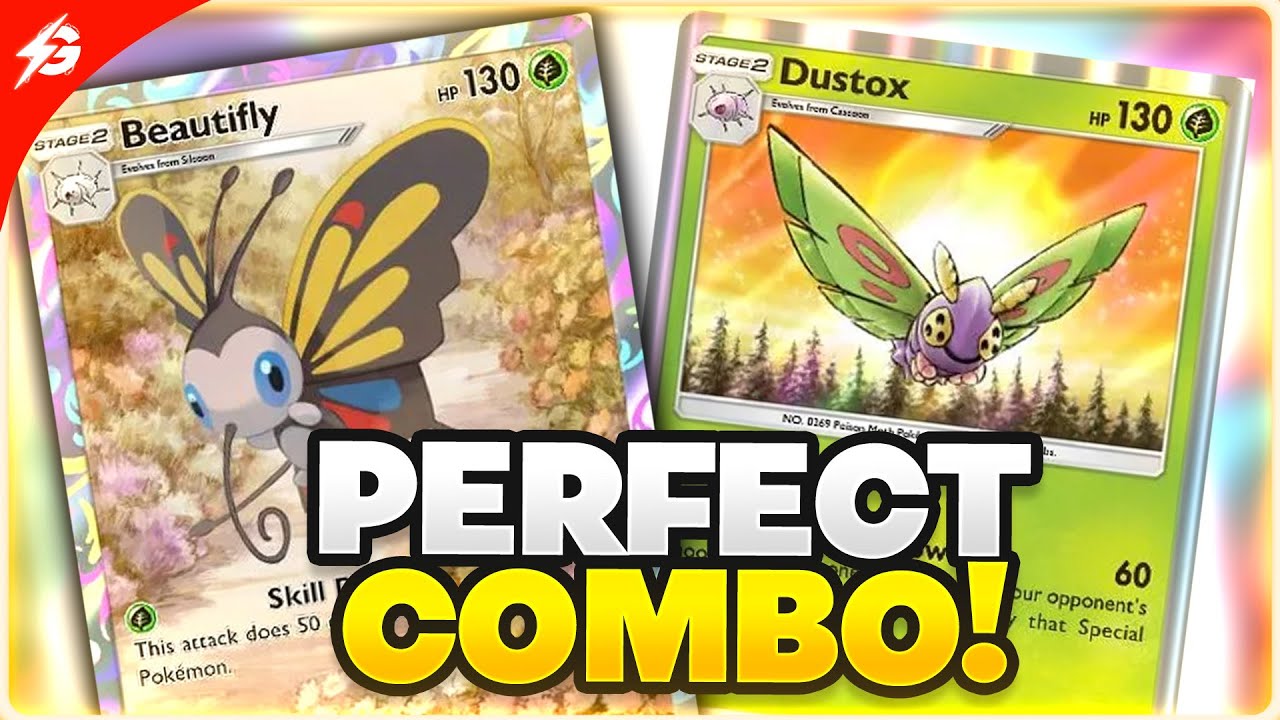 Dustox and Beautifly is a DEADLY Combo in Pokemon TCG Pocket!