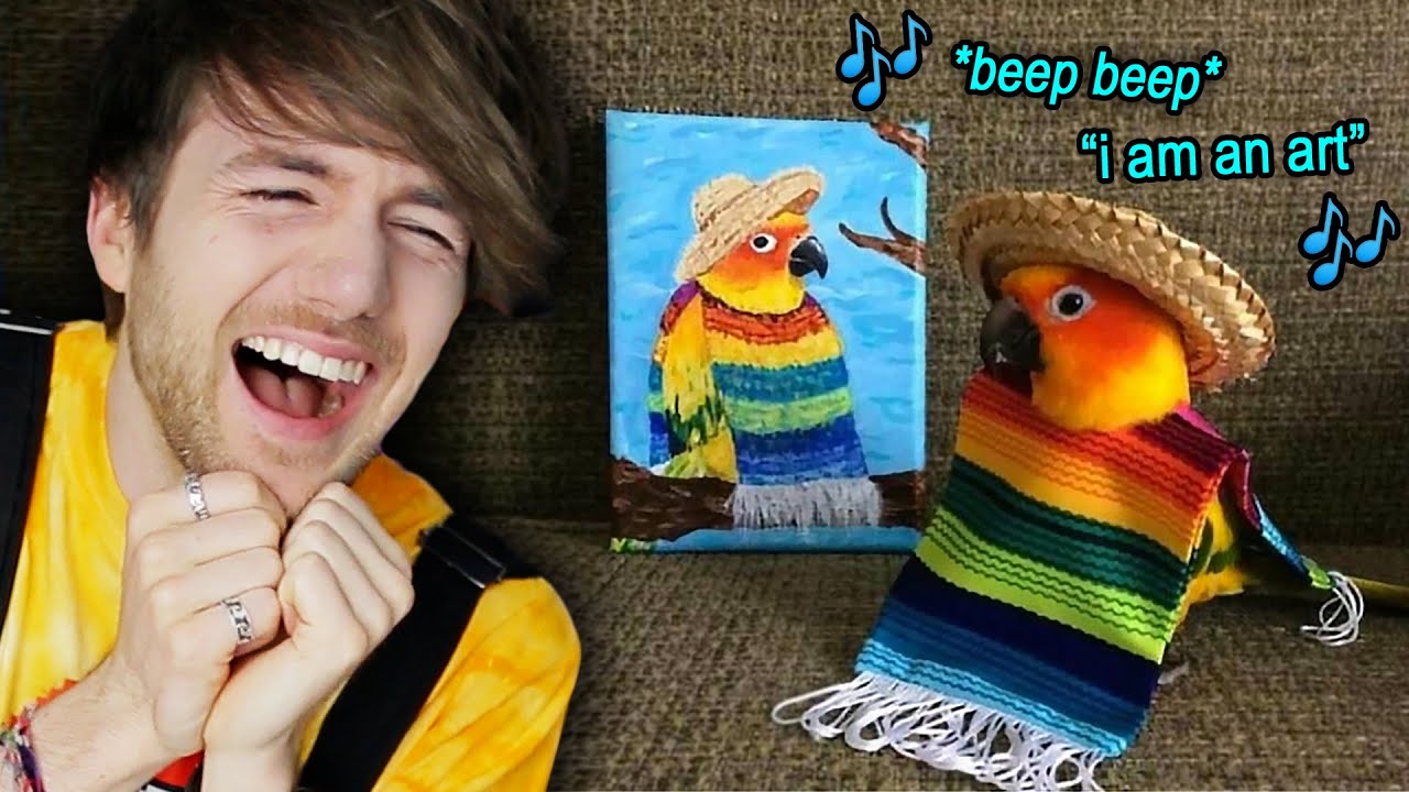 TALKING PARROTS ARE THE FUNNIEST ANIMALS ON EARTH