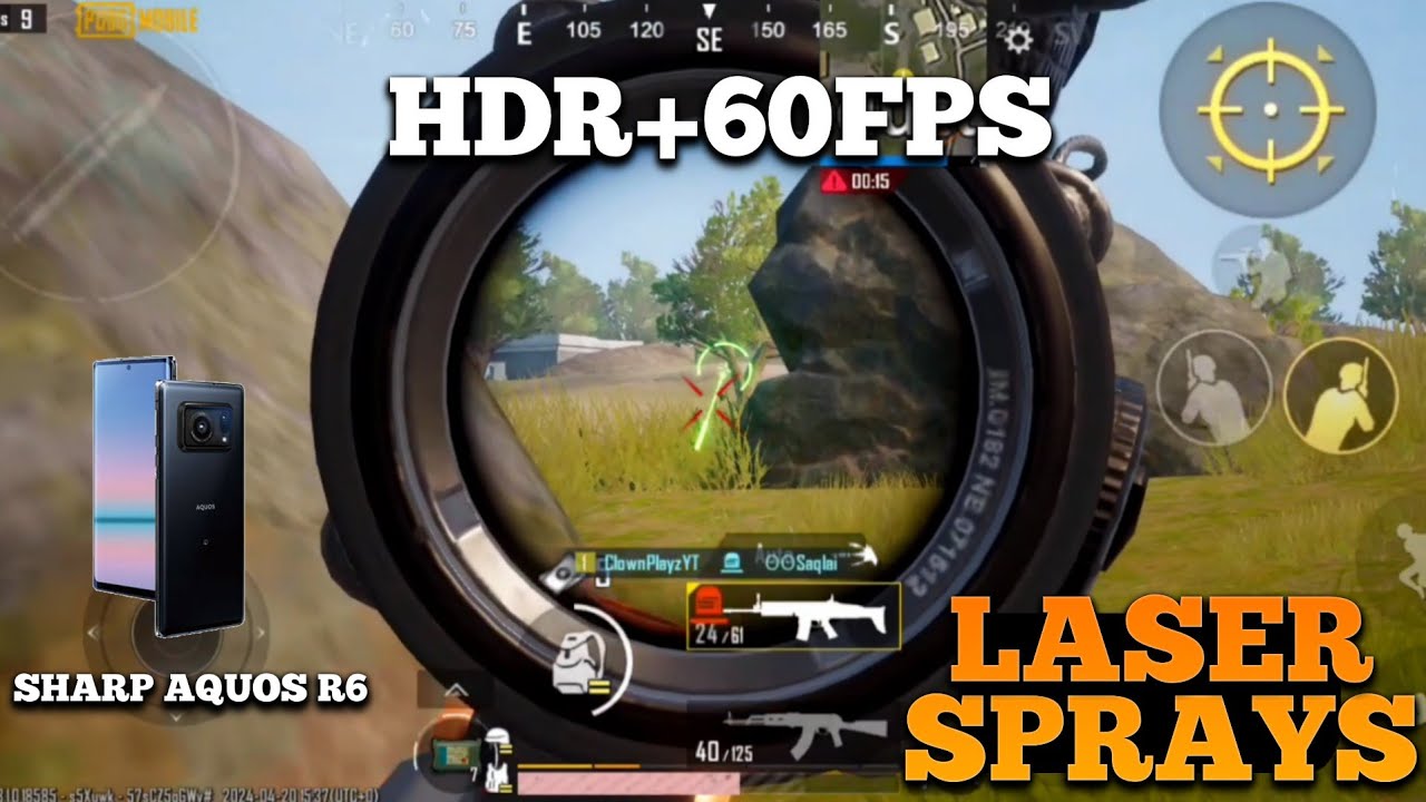 Sharp Aquos R6 HDR Graphics 😱🥵 | Sharp aquos r6 pubg test | Aquos r6 pubg test
