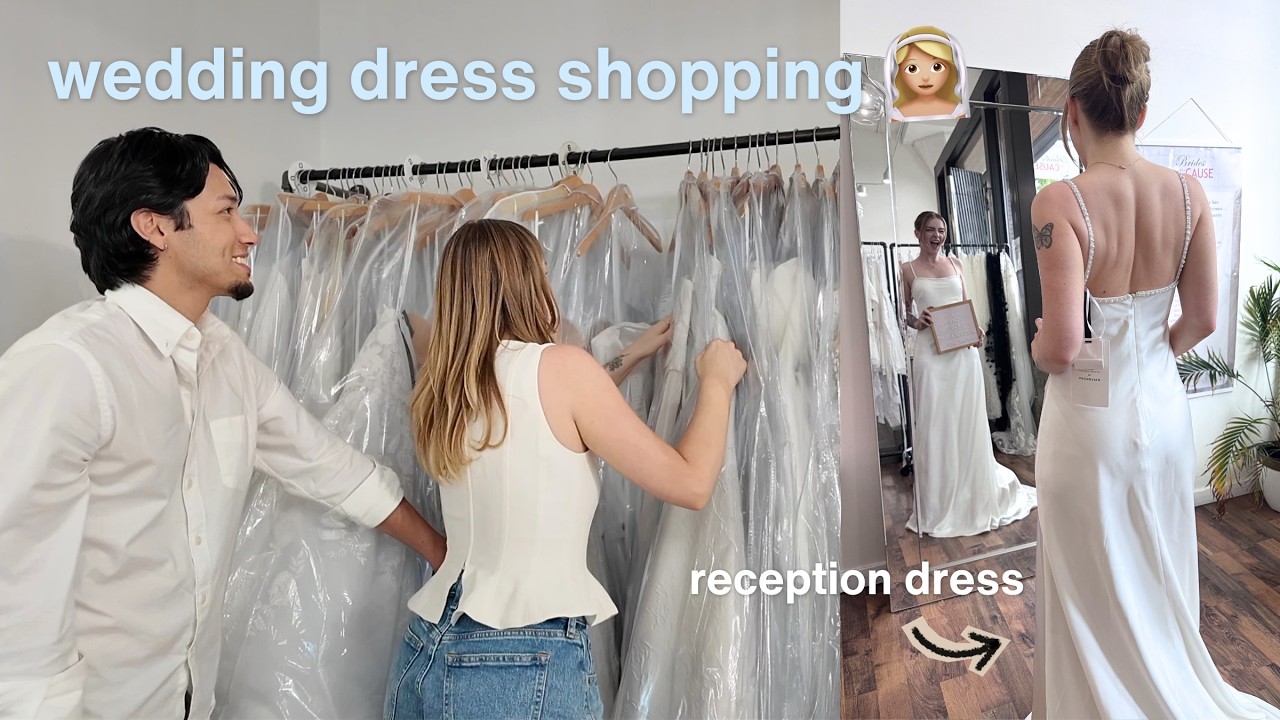 Выбираем свадебное платье в Портленде 💍 🕊️ свадебный влог 02