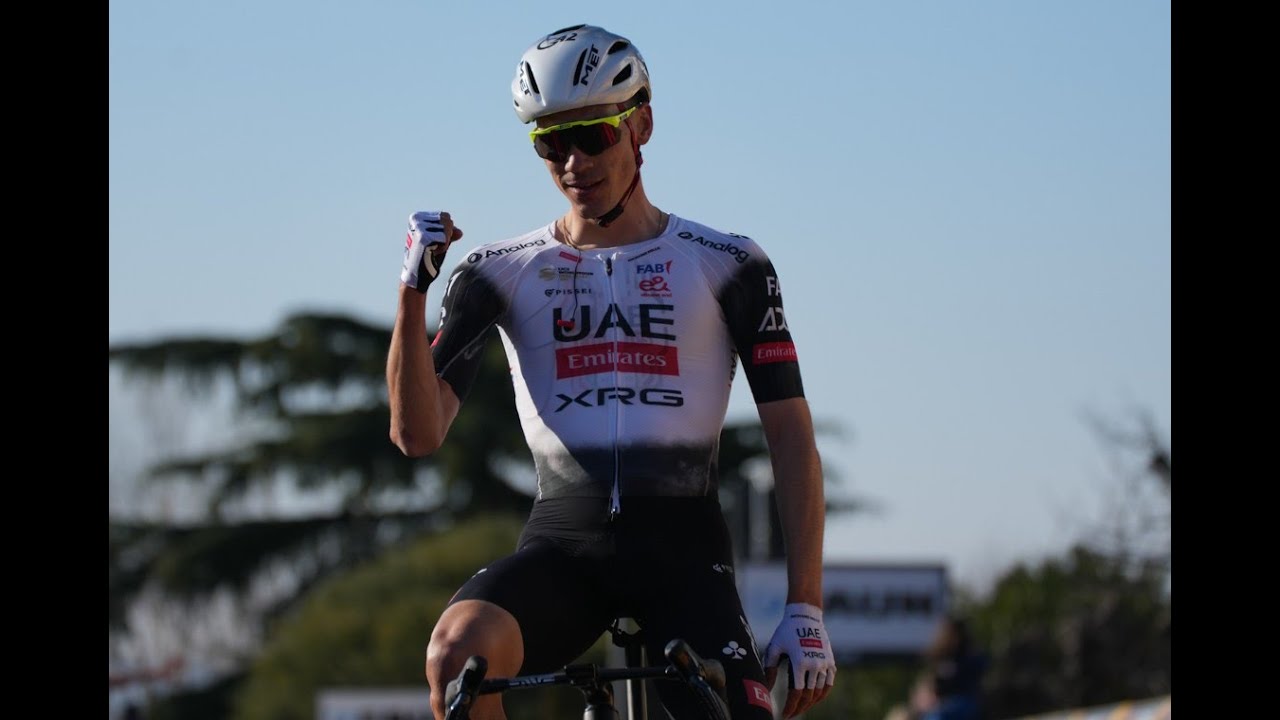 Faun Drôme Classic 2025 - Juan Ayuso trop fort pour Skjelmose... un raid en solitaire de 40 kms !