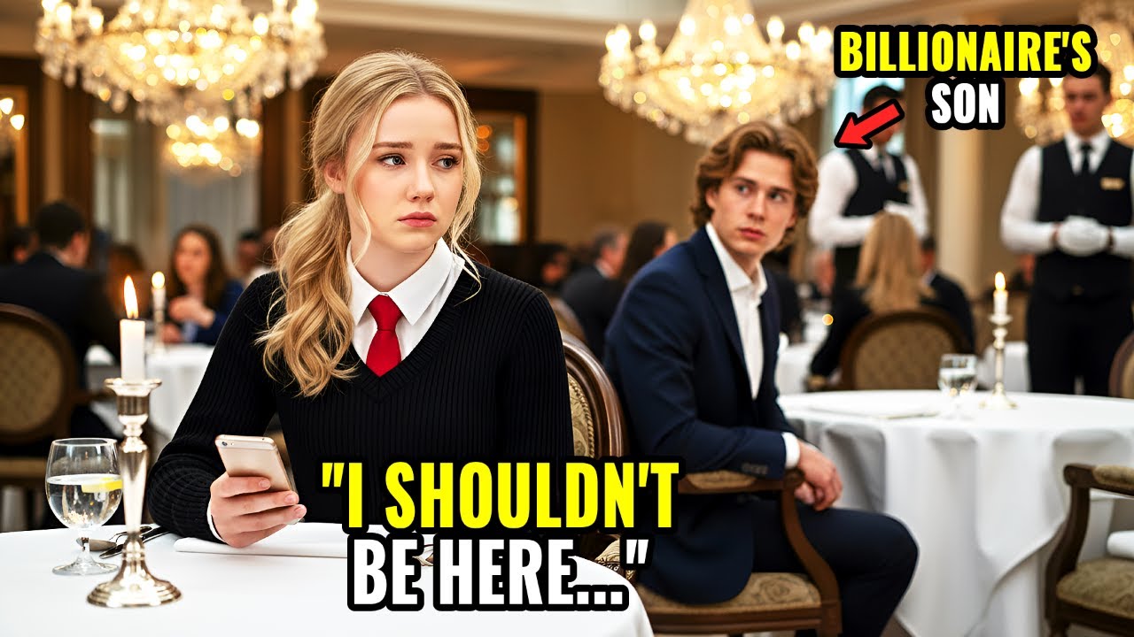 Maid's Daughter Only Had $4 for a Blind Date—Billionaire's Son at Next Table Observed Her, Until...