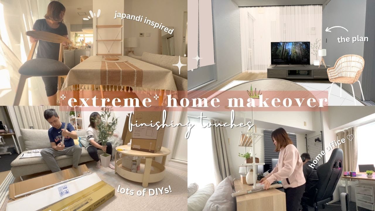 COMPLETING Our Apartment Makeover in Japan! 6 MONTHS in the making ✨