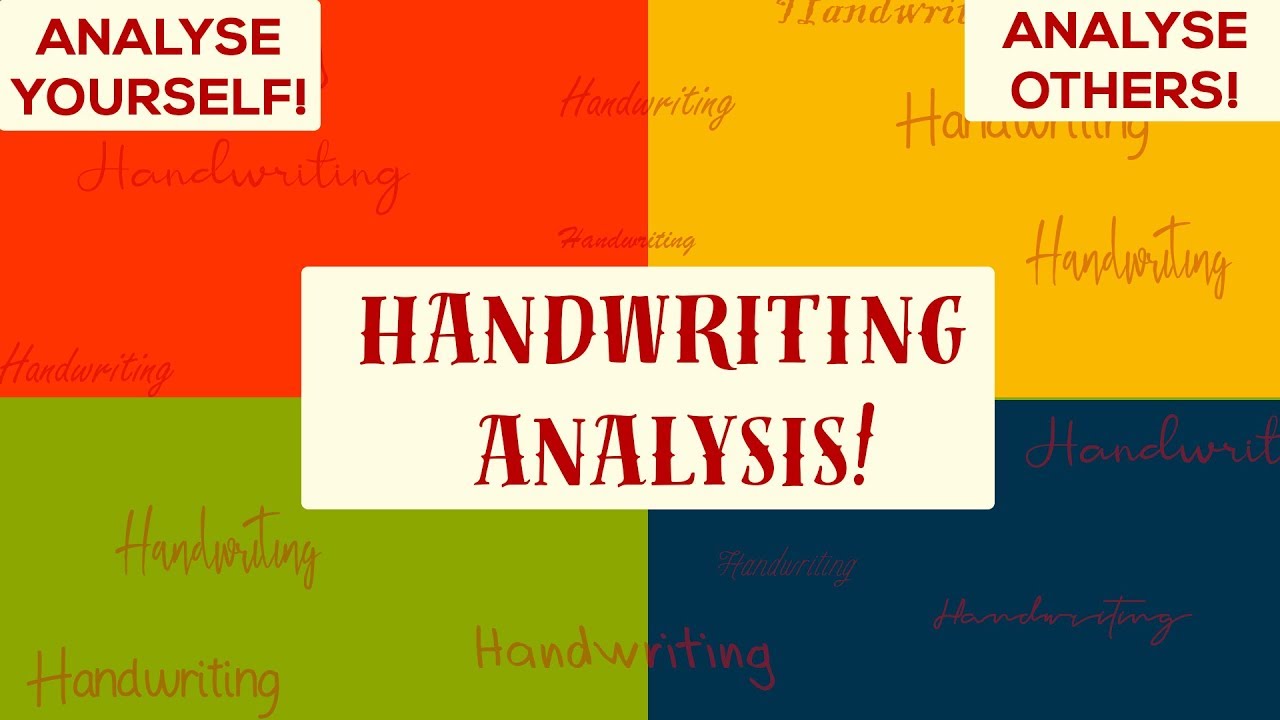 Handwriting Analysis (Graphology) || What your handwriting says about you || Basics for Beginners