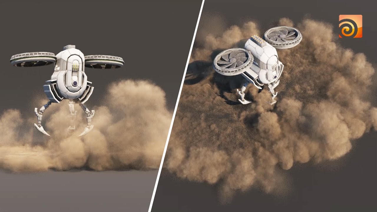 Drone Dust in Houdini | Houdini Tutorial