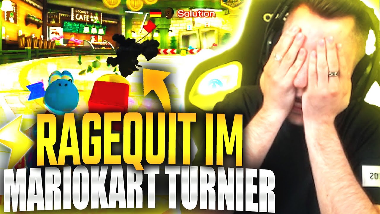Kompletter RAGEQUIT im MARIOKART TURNIER😡👑Repaz