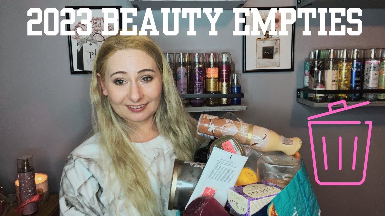 2023 BEAUTY EMPTIES!!! Makeup, Skincare, Hair Care & Body Care | my total value of products used up!