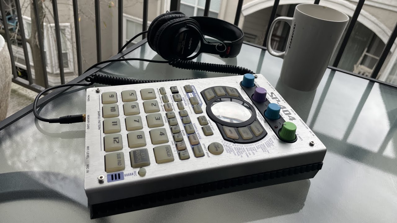 how I make a lofi beat on the sp404 ☕🍃