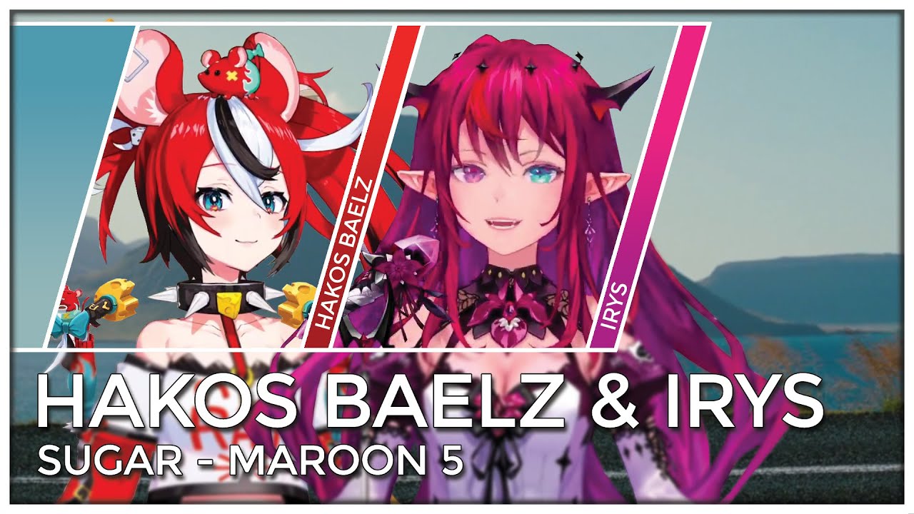 Hakos Baelz & IRyS - Sugar (Mashup Edit/Duet Mix // Lyrics)