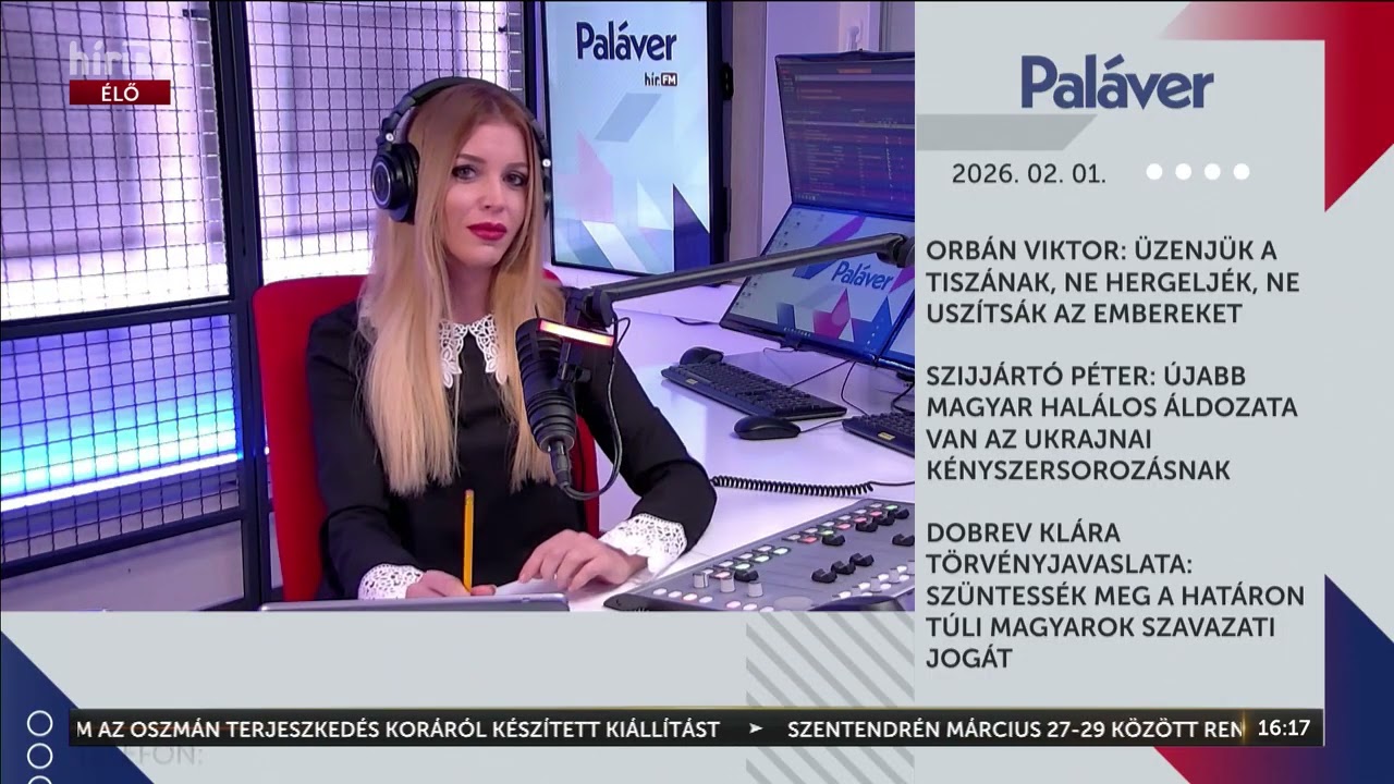Paláver:  Milliókat zárnának ki a szavazásból- HírTV