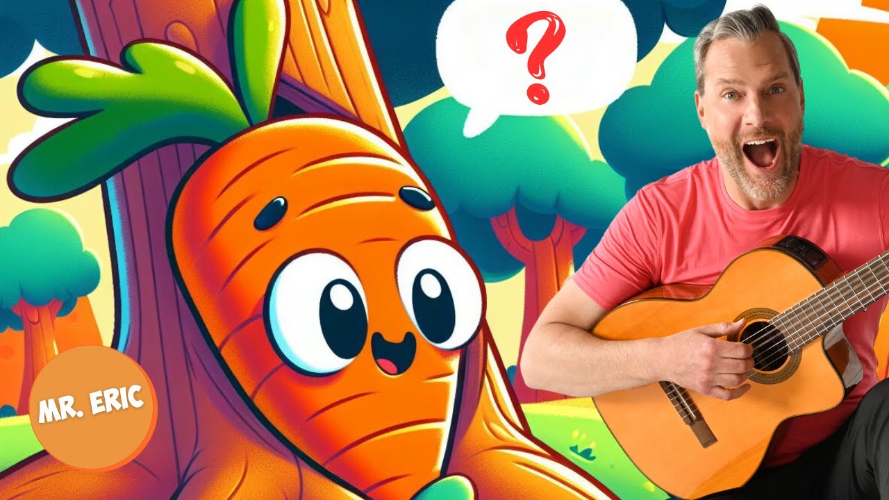 Where Do Carrots Live? 🥕 | Silly Kids Song | Mr. Eric