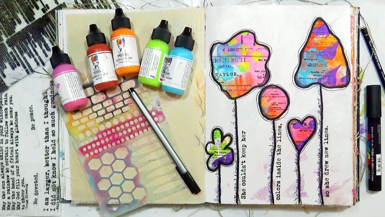 Cover-Up Technique (art journal)
