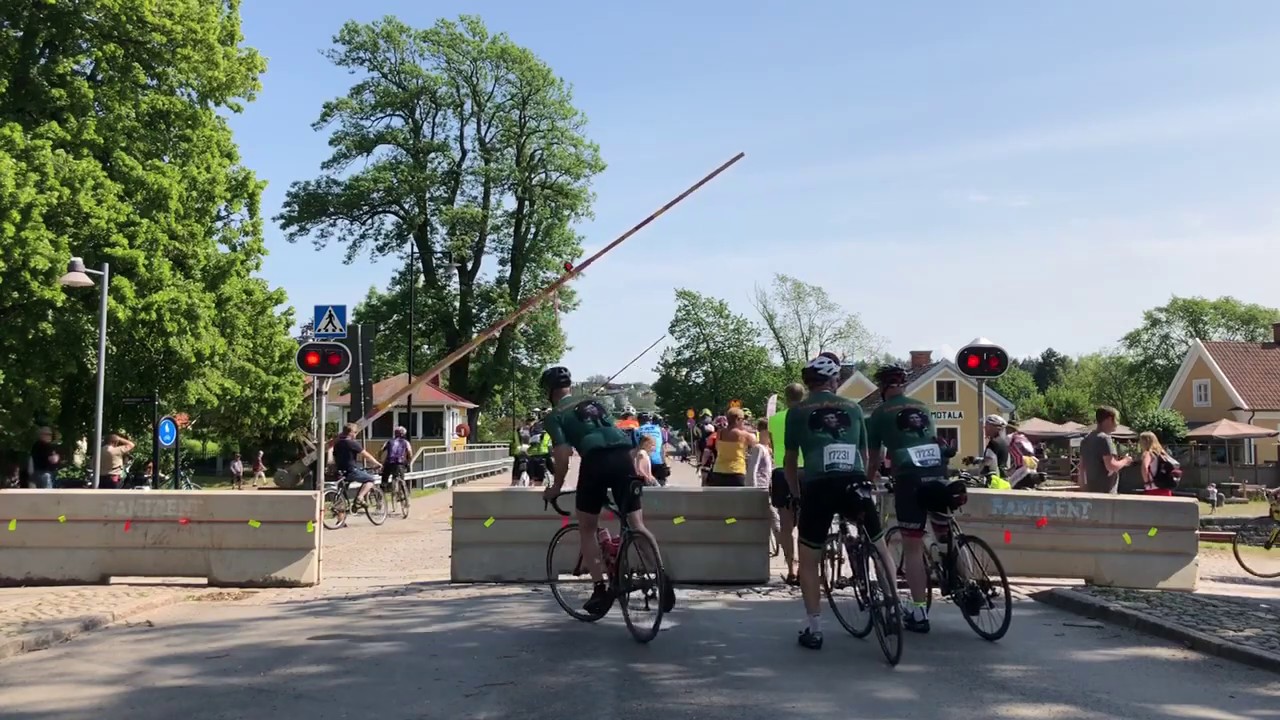 Drawbridge, Bispmotalagatan, Motala, Östergötland, Sweden
