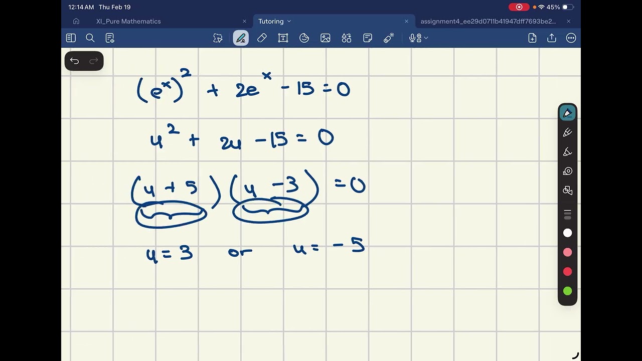 1.7 Natural Logarithms Part 2