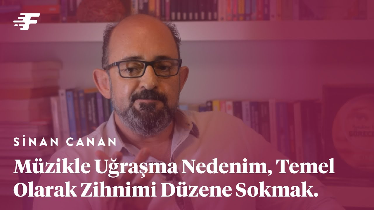 SİNAN CANAN: Müzikle uğraşma nedenim temel olarak zihnimi düzene sokmak.