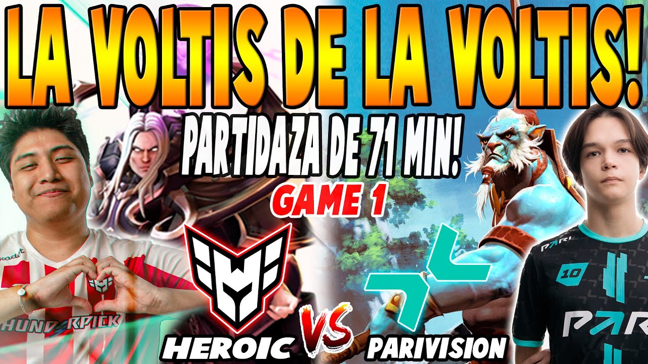 HEROIC vs PARIVISION [GAME 1] BO3 - WISPER vs SATANIC - DREAMLEAGUE SEASON 27 DOTA 2
