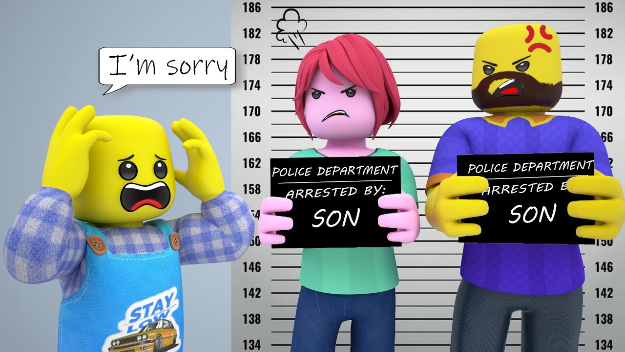 МОИ РОДИТЕЛИ — ПРЕСТУПНИКИ | ROBLOX Brookhaven 🏡RP — СМЕШНЫЕ МОМЕНТЫ | Roblox Poke