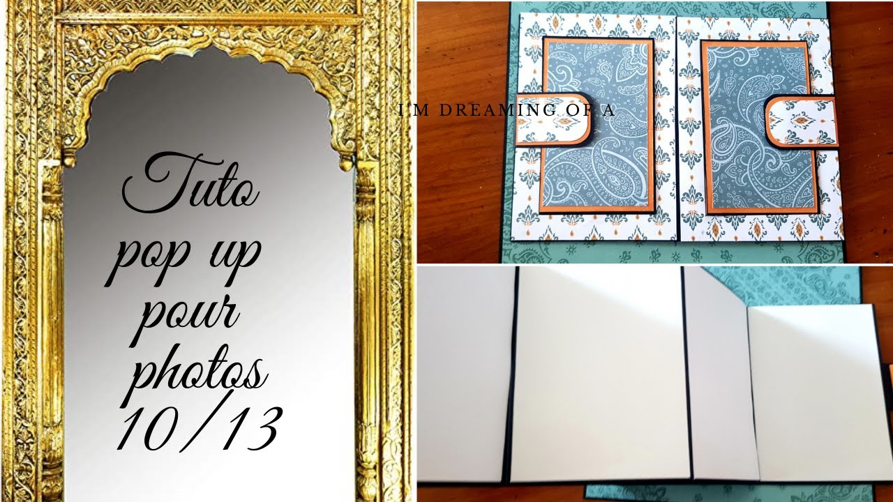 Nouveau tuto popup pour photos 10/13 #tuto #scrapbooking
