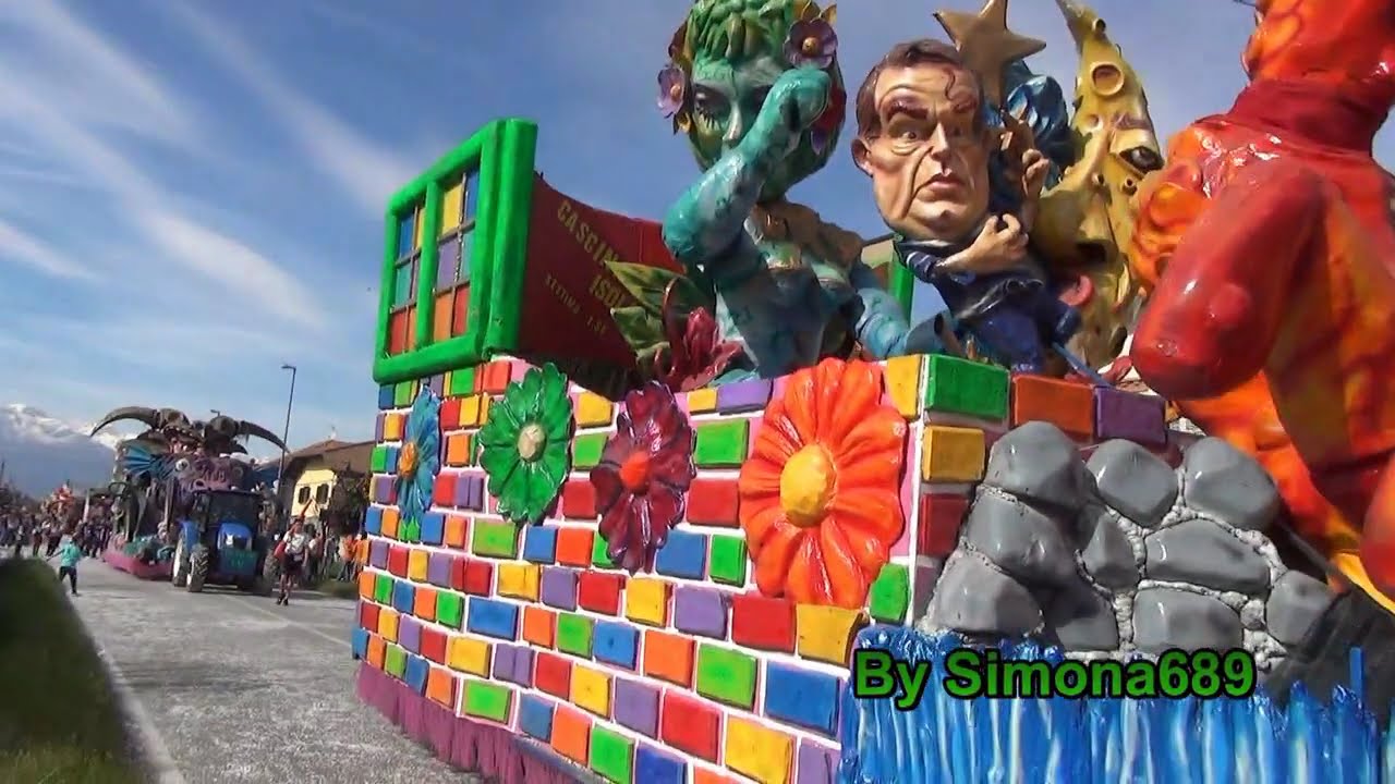 3a P. Gran Carnevalone di San Giusto, Carri Allegorici coloratissimi