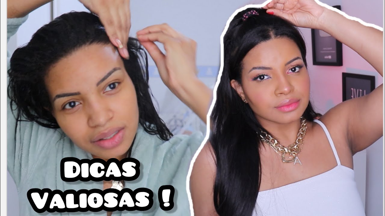 TOP 5 DICAS pro CABELO com MEGA HAIR  - VOCÊ PRECISA SABER 🔥 #alisadas