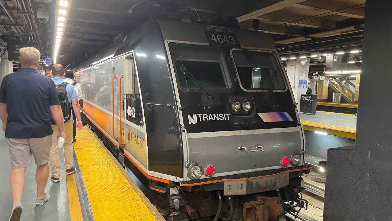 NJ Transit - Riding Train 3255 from New York to Long Branch (7/28/23)