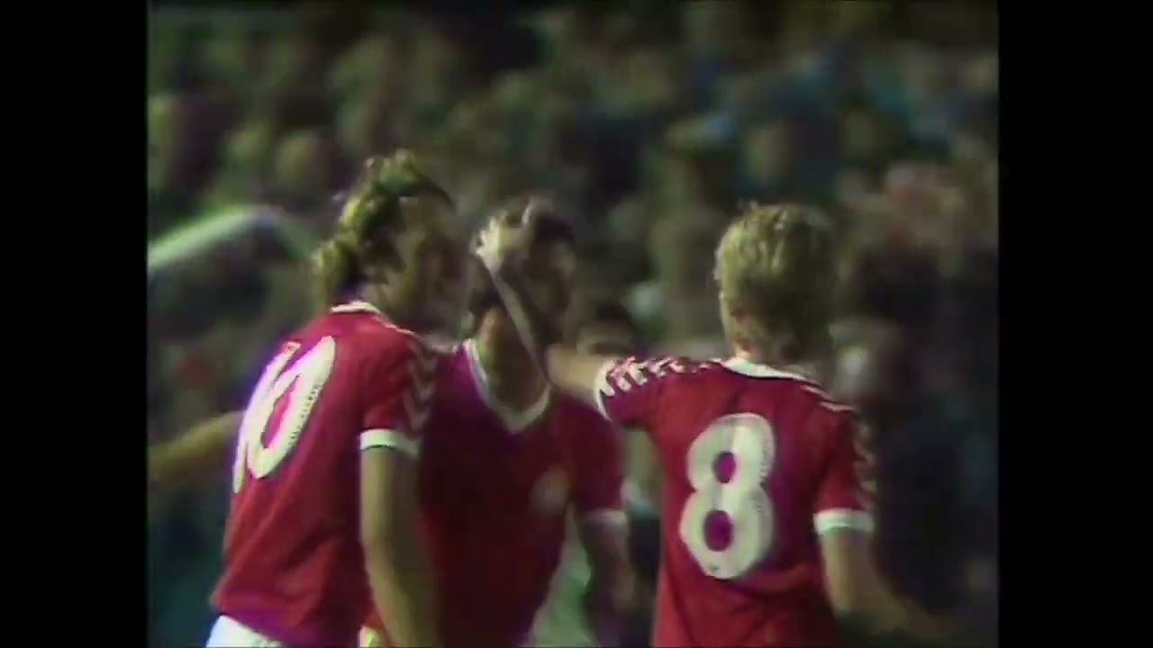 1982 Danmark - England 2-2 (EM-kval.)