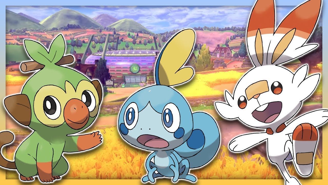 Pokemon Sword and Pokemon Shield Revealed + Generation 8 Starters!