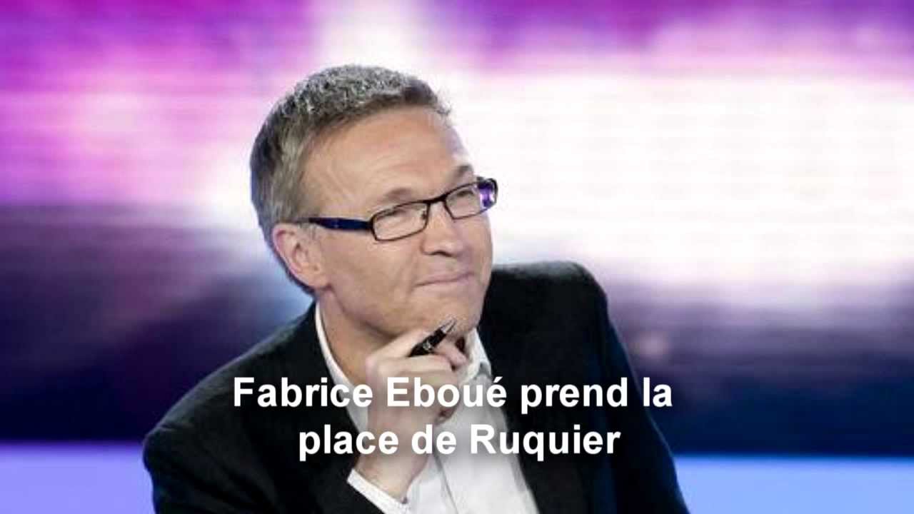 OVSG Fabrice Eboué prend la place de Laurent Ruquier