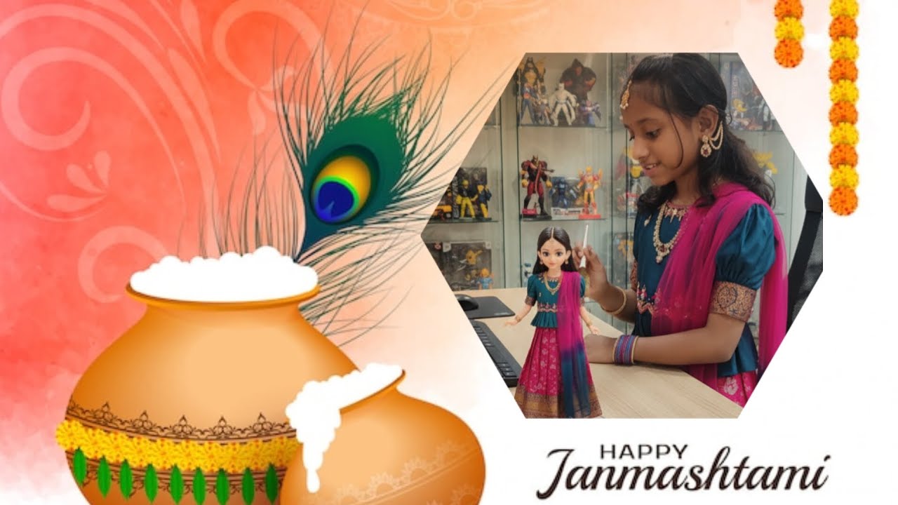 Janmashtami #radhakrishna #radha #gopika #dance #groupdance#balagokulam #krishnajanmashtami#krishna 