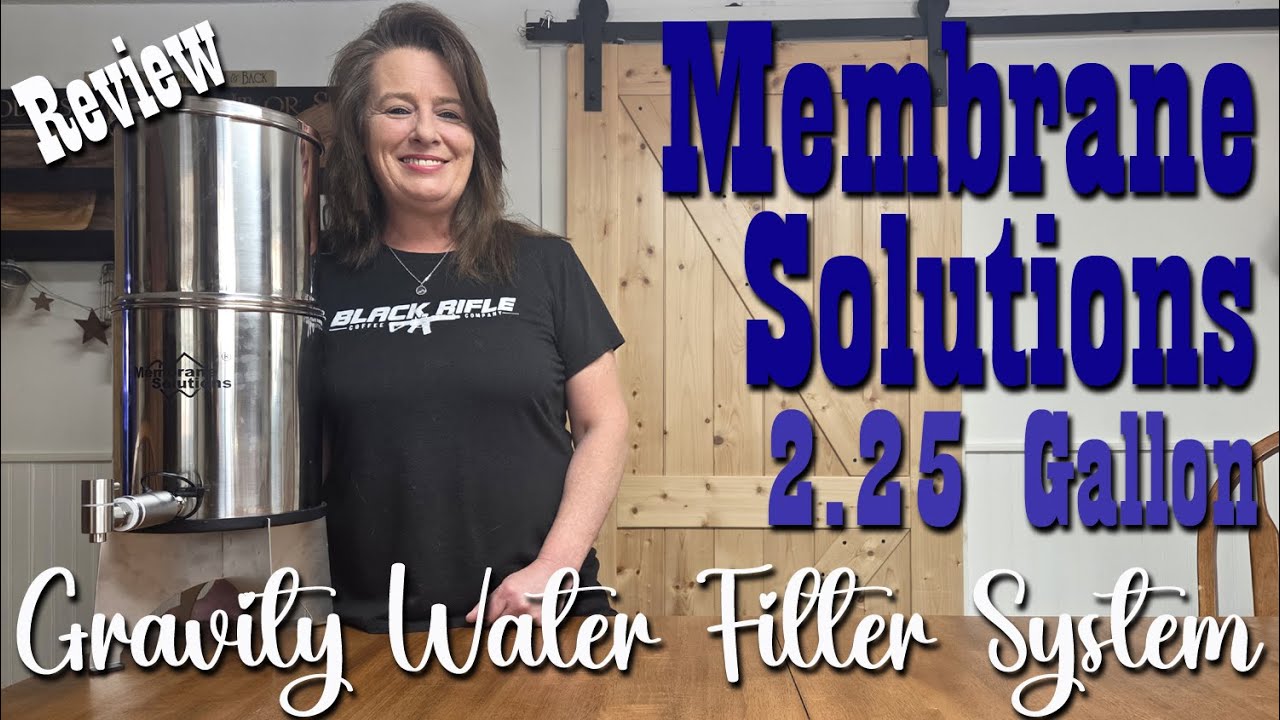 Membrane Solutions 2.25 Gallon Gravity Water Filter Review