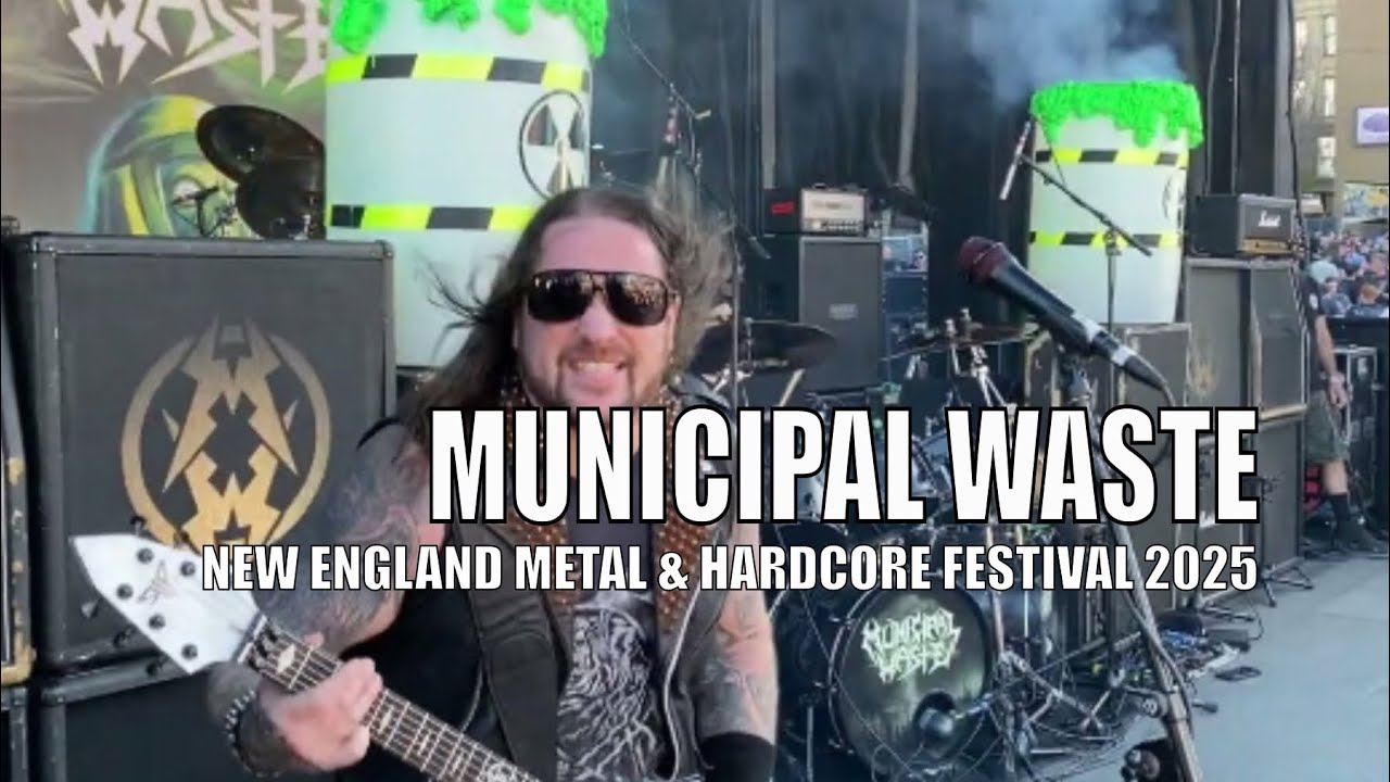 Municipal Waste Live at New England Metal & Hardcore Fest 2025 | Richmond Crossover Thrash Legends