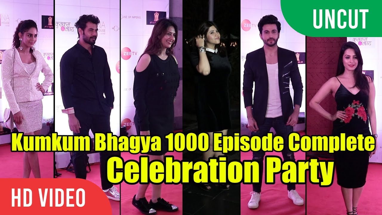Kumkum Bhagya 1000 Episode Complete Celebration Party | Ekta Kapoor, Divyanka Tripathi, Karan Patel