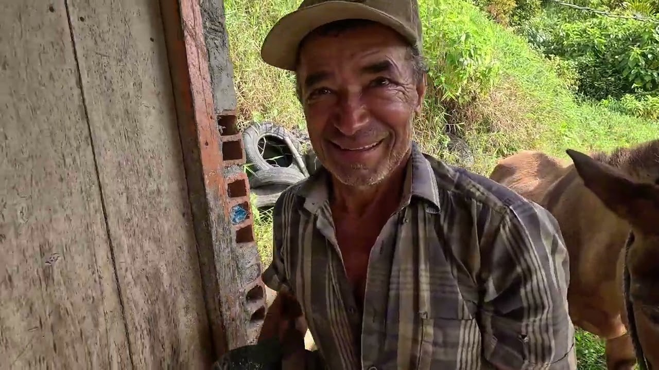 Un día con Canelo: baño, herradura y risas con mi papá. #campo #campesinos #4k #papa #antioquia