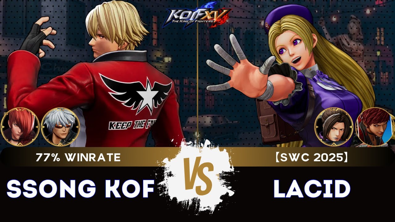 KOF XV🎞️SSONG KOF (K'/Rock/Iori) vs LACID (Duo Lon/Hinako/Vice) 🎞️Replay Match - 09/25