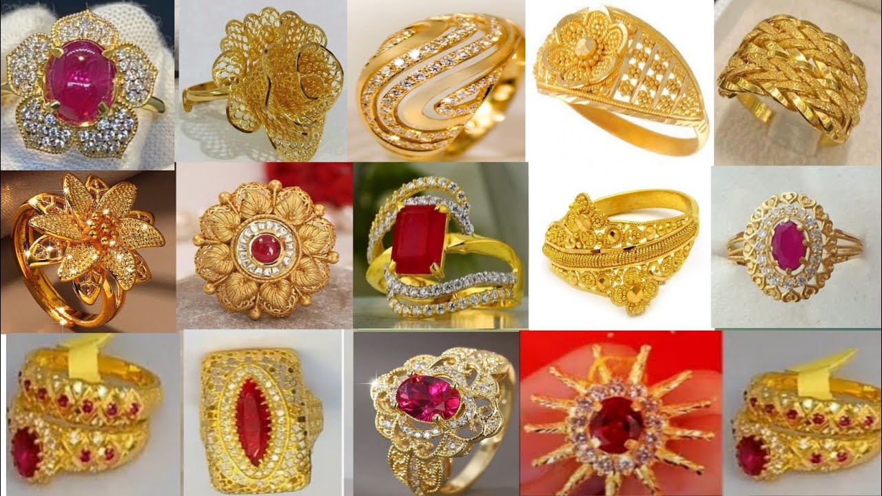 Gold Rings Design For Women | Latest Gold Ring Designs | Engagement Ring | Gold Ring | Fashion Bazar