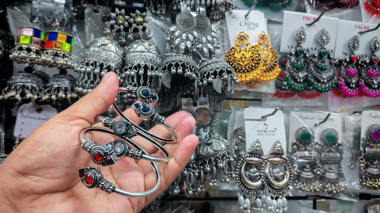 অক্সিডাইজ গয়নার বিশাল ধামাকা! Oxidized Earrings Wholesale Market in Bangladesh