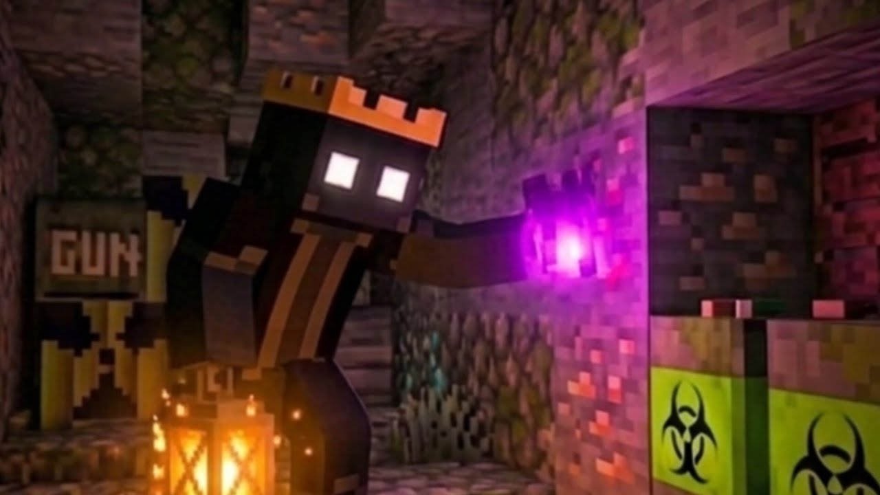 😱 Я нашёл заброшенный бункер | SkyrnX Minecraft 
