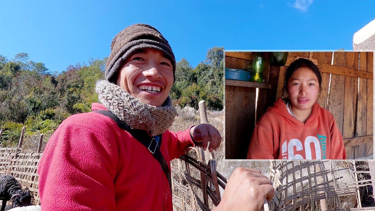 HAPPY Himalayan couple  manjita & somuhang || shepherd life of Nepal ||