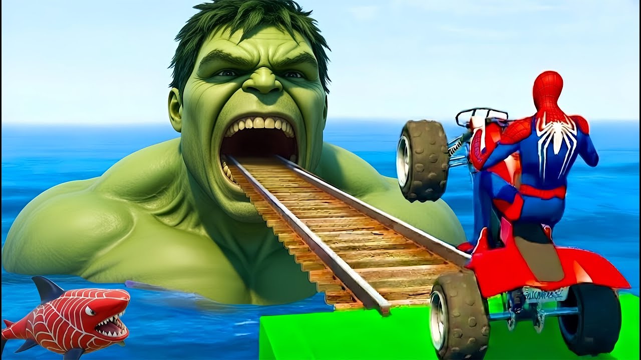 الرجل العنكبوت انقاذ باتمان Spider-Man Rescue batman vs iron man vs venom funny Game GTA 5 superhero