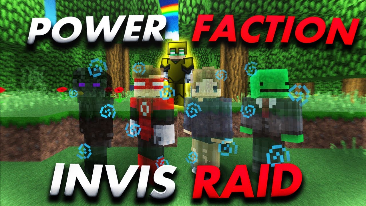 How to INVIS RAID as a POWER FACTION on SOTW... | Minecraft HCF