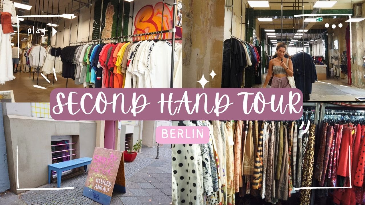 Second Hand Tour durch Berlin | Günstig, Vintage, alles mit dabei 😊​