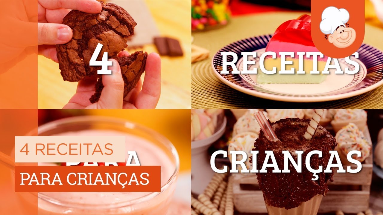 4 receitas para crianças — Receitas TudoGostoso