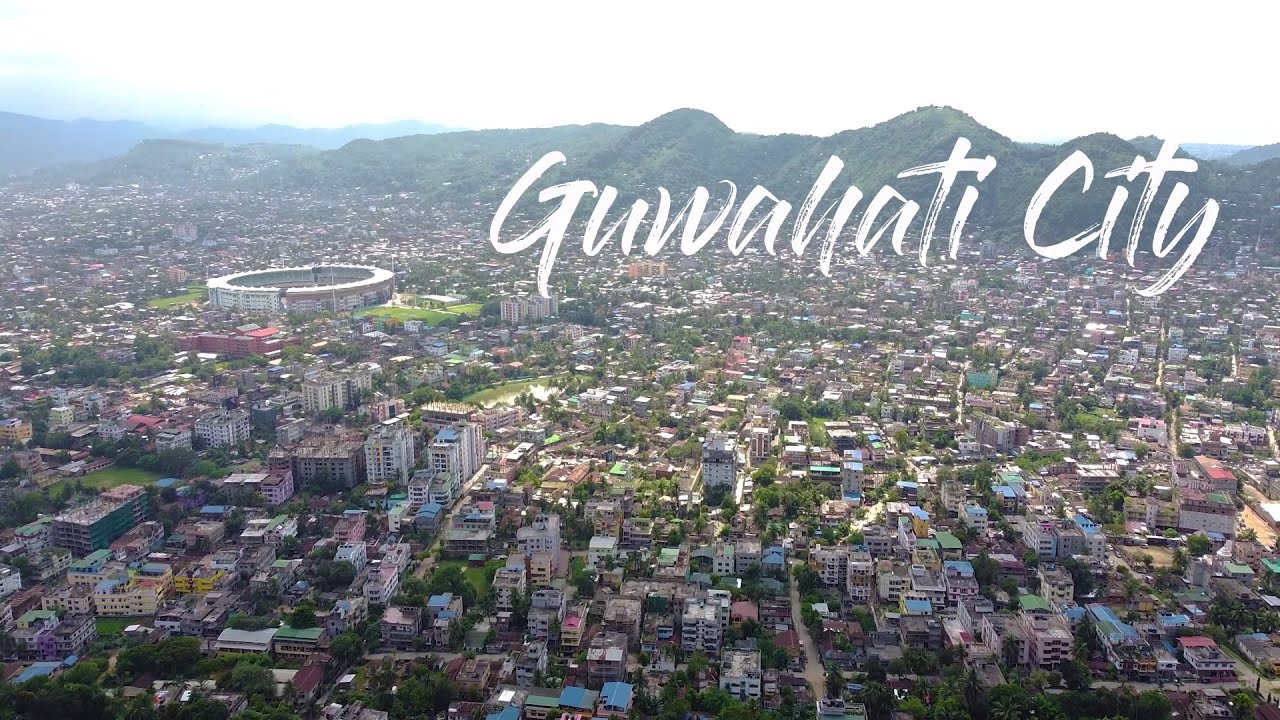 Guwahati City | Drone View | Assam | Northeast India