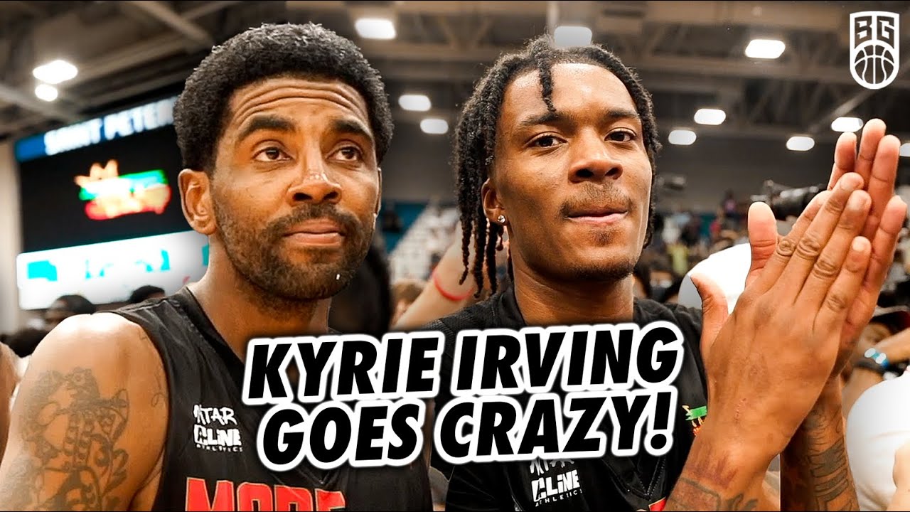 KYRIE IRVING SNATCHES ANKLES WITH BONES HYLAND!