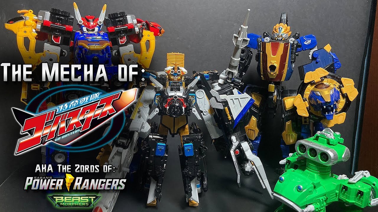 Tokumei Sentai Go-Busters DX Mecha (Power Rangers Beast Morphers Zords)
